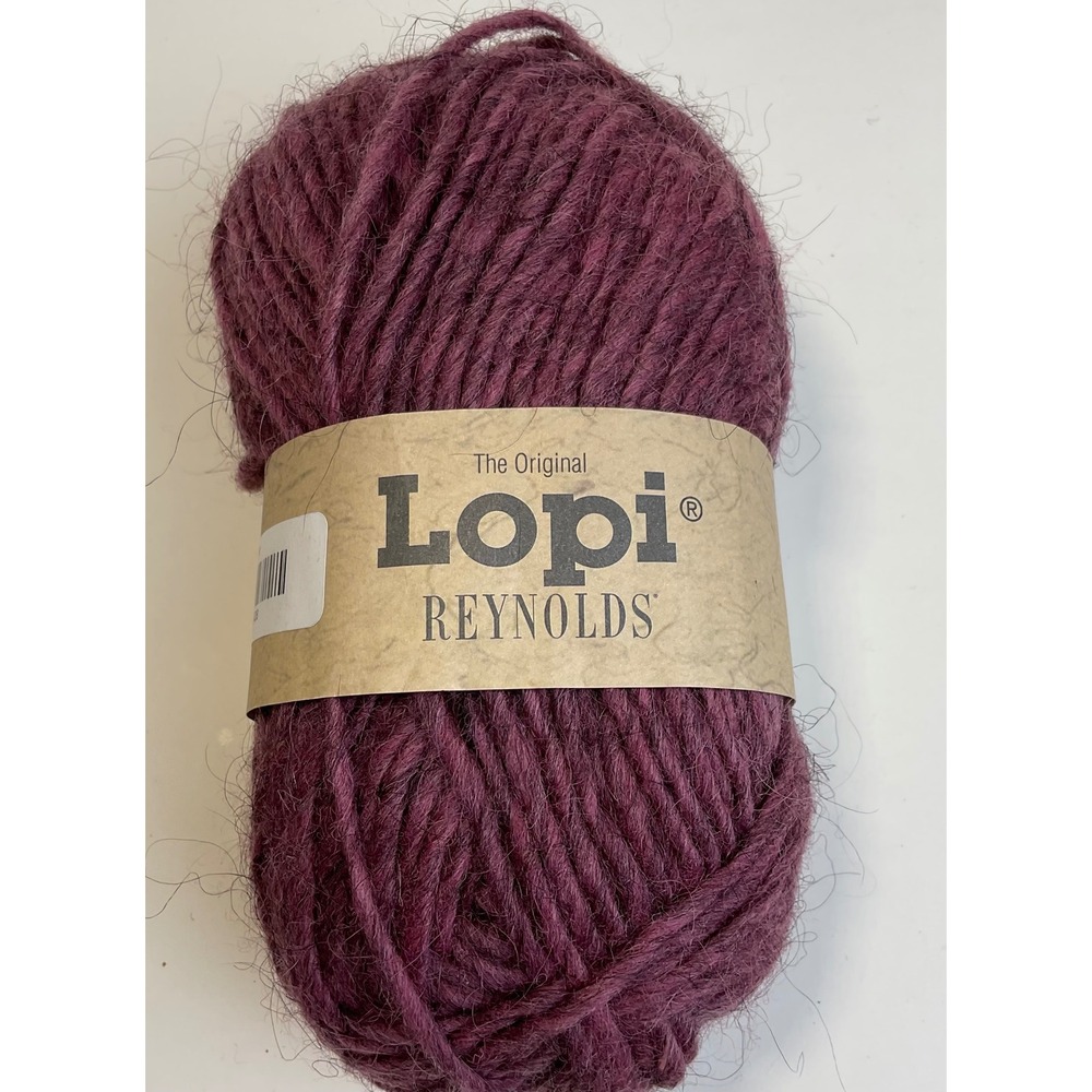 Lopi Reynolds Icelandic Wool Yarn Rose Heather 0428 Bulky 100g Made in Iceland